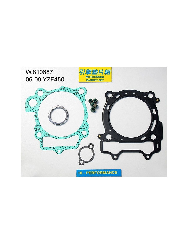 450 YZF Pochette de joints haut moteur