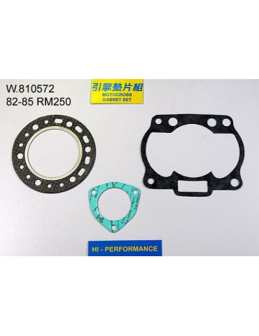 250 RM Pochette de joints haut moteur