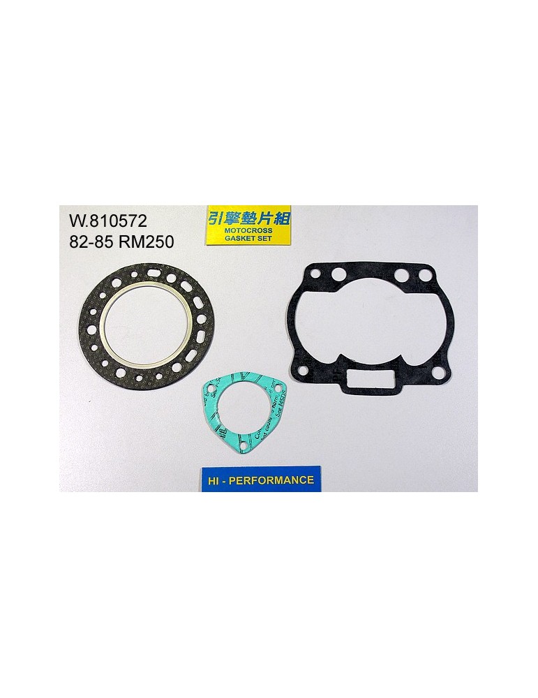 250 RM Pochette de joints haut moteur