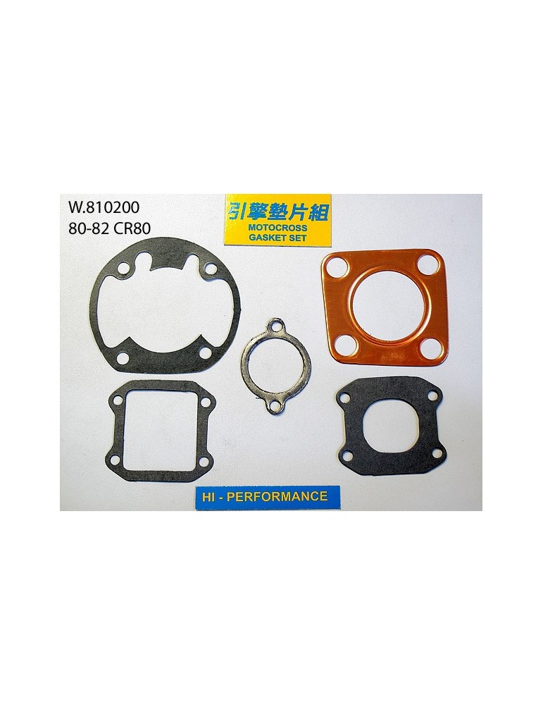 80 CR Pochette de joints haut moteur 80 CR Pochette de joints haut moteur