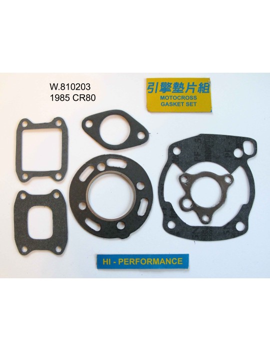 80 CR Pochette de joints haut moteur