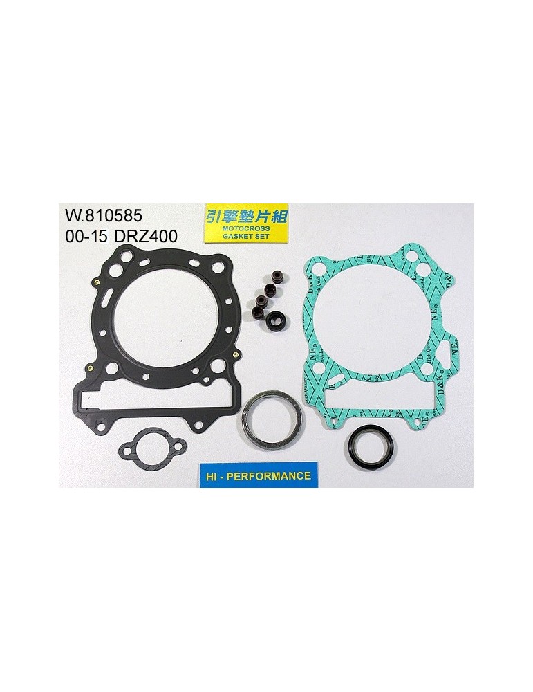 400 DRZ Pochette de joints haut moteur 400 DRZ Pochette de joints haut moteur