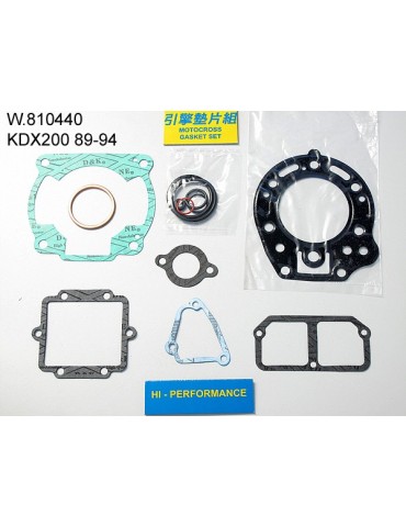 200 KDX Pochette de joints haut moteur 2