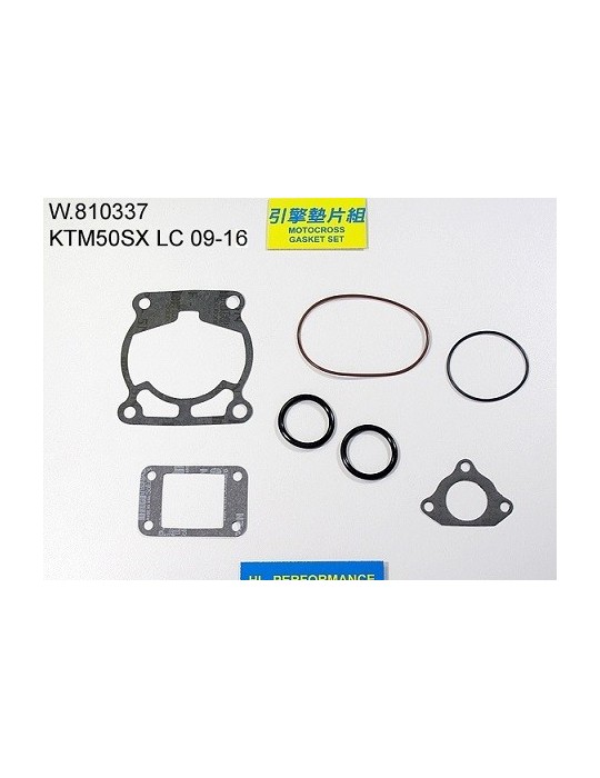 50 SX Pochette de joints haut moteur