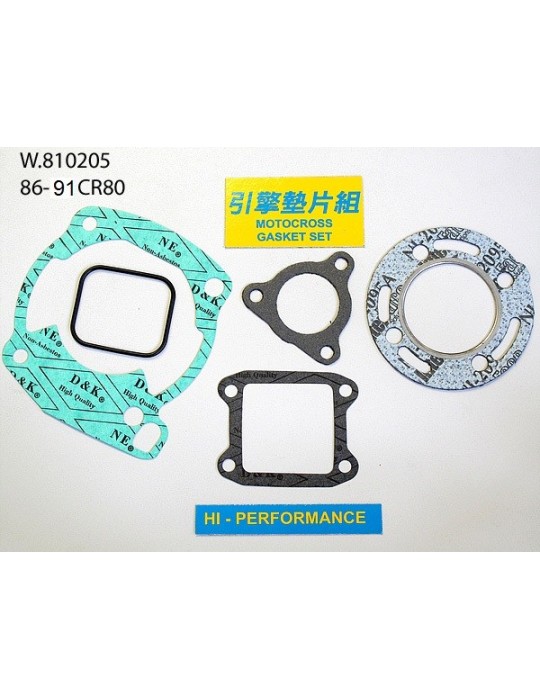 80 CR Pochette de joints haut moteur