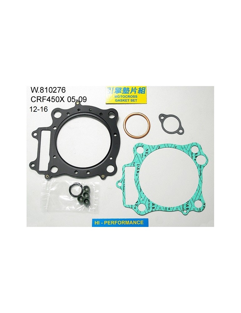 450 CRFX Pochette de joints haut moteur