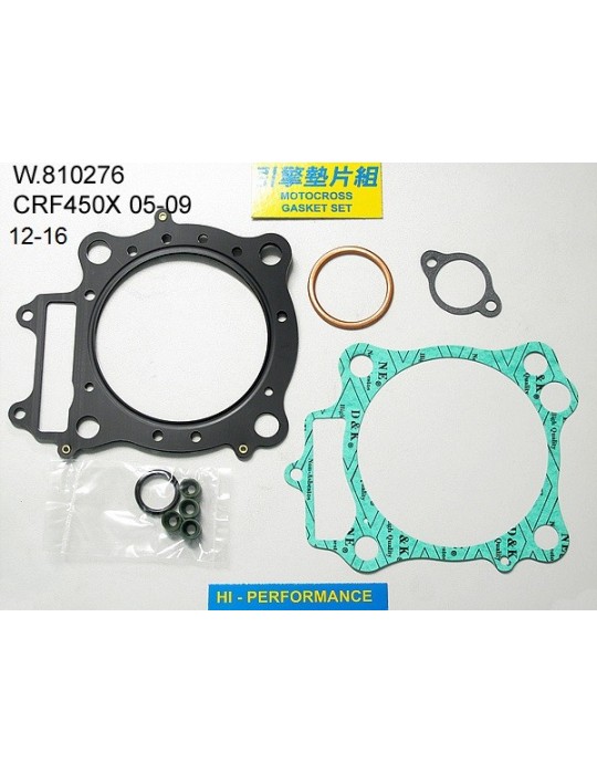 450 CRFX Pochette de joints haut moteur