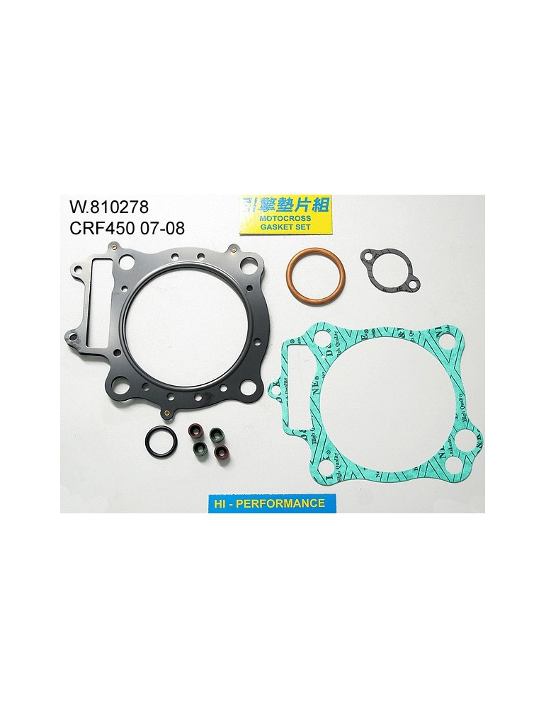 450 CRF Pochette de joints haut moteur