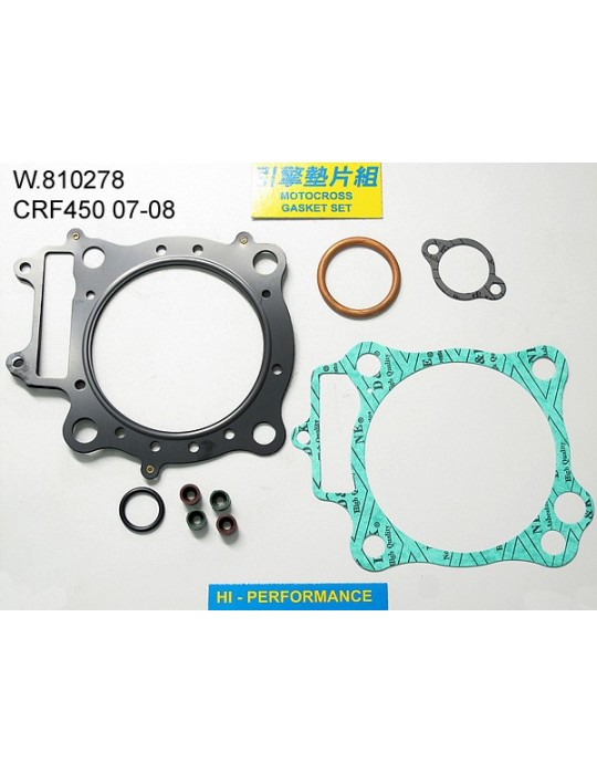450 CRF Pochette de joints haut moteur
