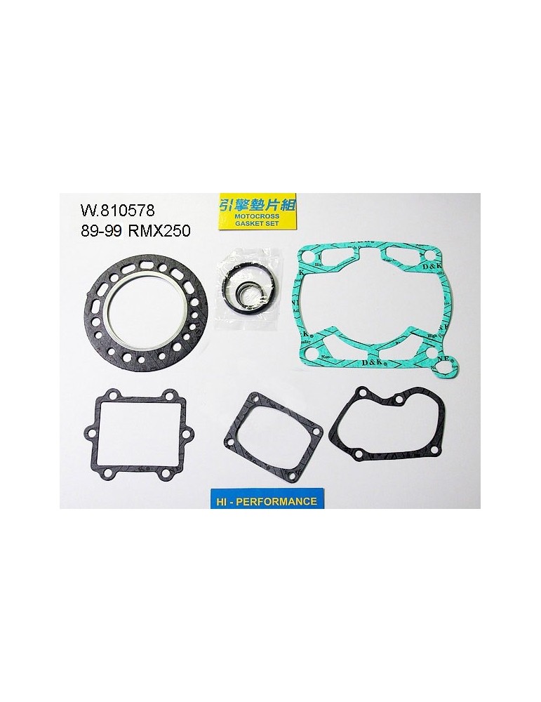 250 RMX Pochette de joints haut moteur