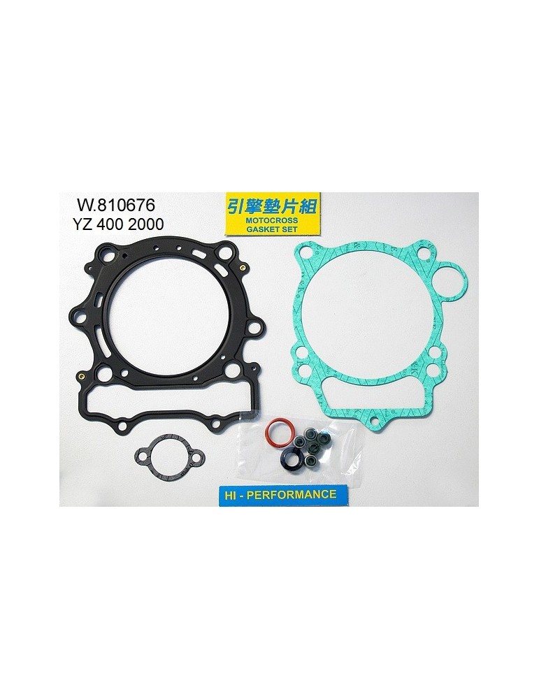 400 YZF/WRF Pochette de joints haut moteur