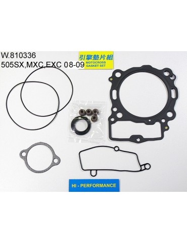 505 SX/EXC Pochette de joints haut moteur