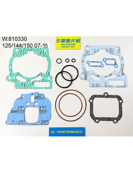 150 SX Pochette de joints haut moteur 150 SX Pochette de joints haut moteur