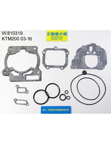 200 EXC  Pochette de joints haut moteur 2