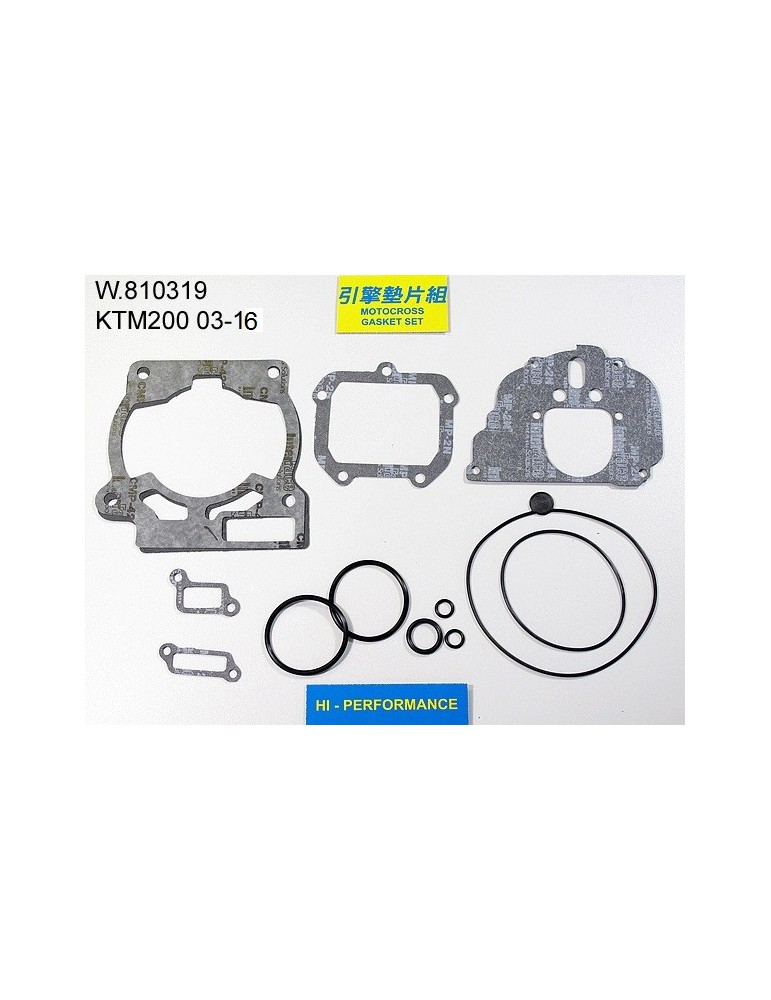 200 EXC  Pochette de joints haut moteur