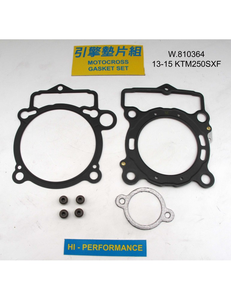 250 SXF Pochette de joints haut moteur
