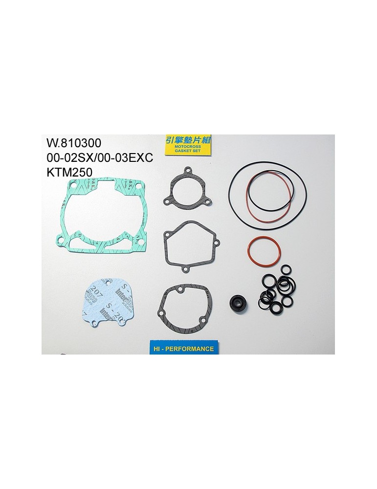 joints haut moteur 250 sx exc