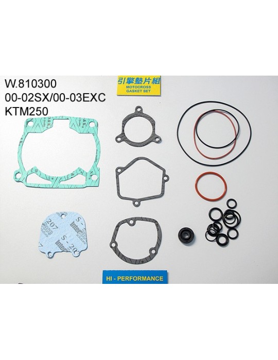 joints haut moteur 250 sx exc