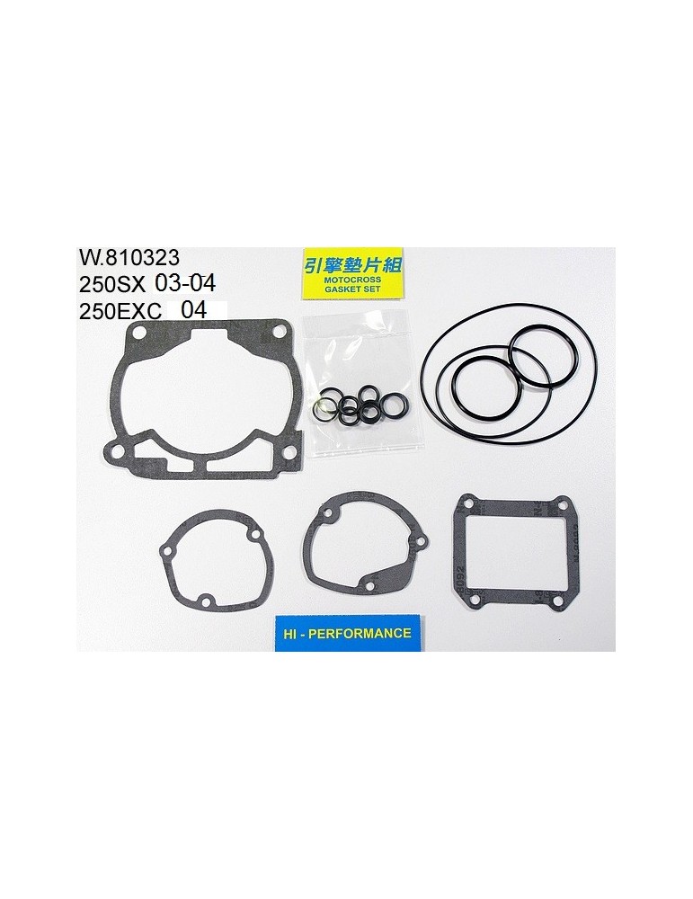 joints haut moteur 250 sx exc