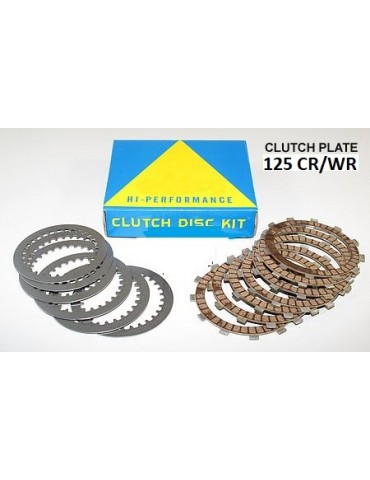 Kit embrayage pour Husqvarna 125 CR/WR/WRE/SMS de 2000 à 2011