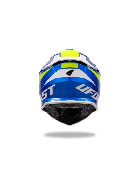 Casque motocross - UFO Intrepid Bleu / Jaune