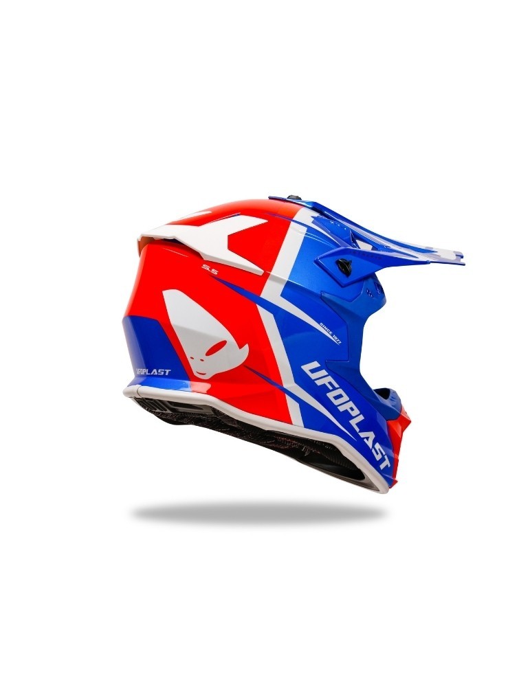 Casque motocross - UFO Intrepid Bleu / Orange