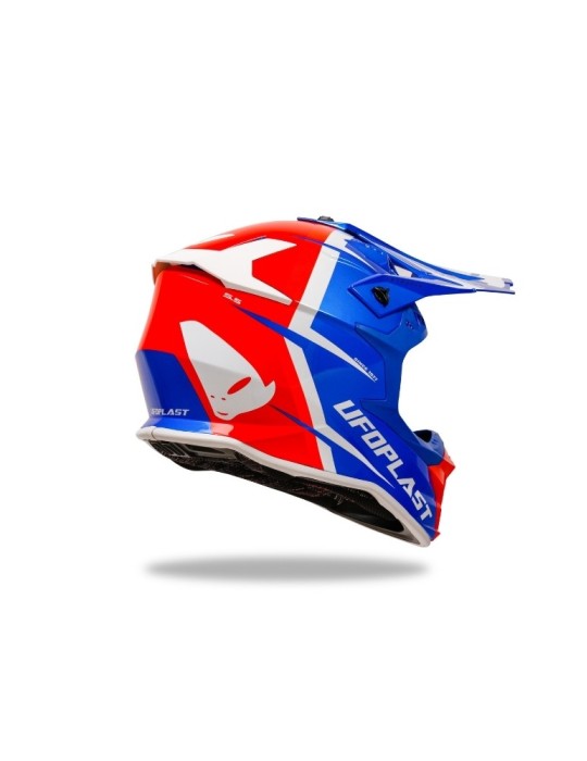 Casque motocross - UFO Intrepid Bleu / Orange