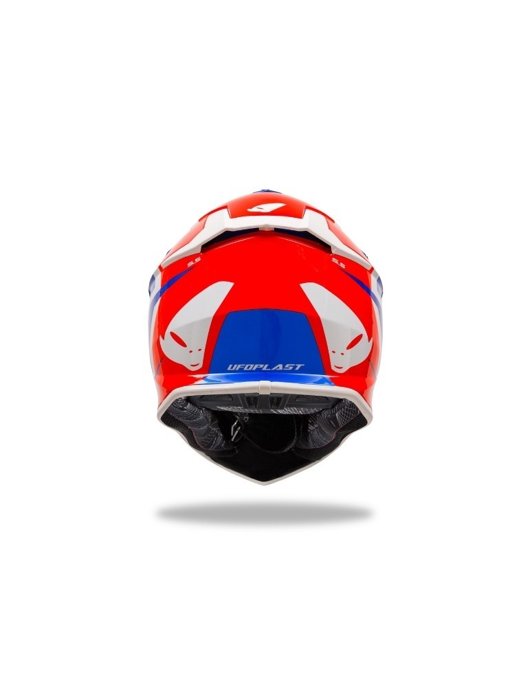 Casque motocross - UFO Intrepid Bleu / Orange