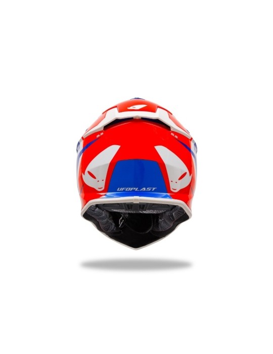 Casque motocross - UFO Intrepid Bleu / Orange