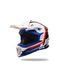 Casque motocross - UFO Intrepid Bleu / Blanc