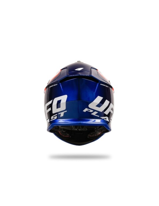 Casque motocross - UFO Intrepid Bleu / Blanc
