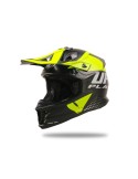 Casque motocross - UFO Intrepid Noir / Jaune