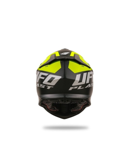 Casque motocross - UFO Intrepid Noir / Jaune