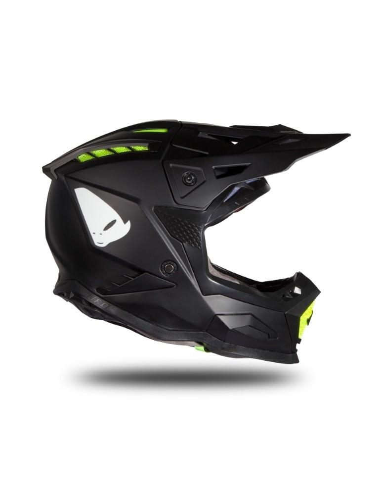 Casque motocross - UFO ECHUS Noir / Jaune