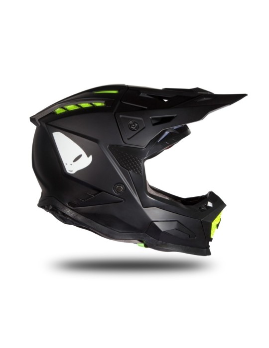 Casque motocross - UFO ECHUS Noir / Jaune