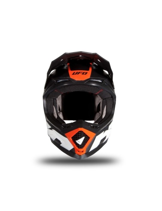 Casque motocross - UFO ECHUS Noir / Orange