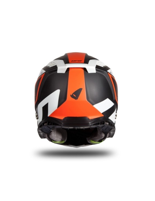 Casque motocross - UFO ECHUS Noir / Orange