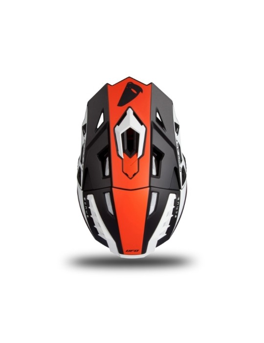 Casque motocross - UFO ECHUS Noir / Orange