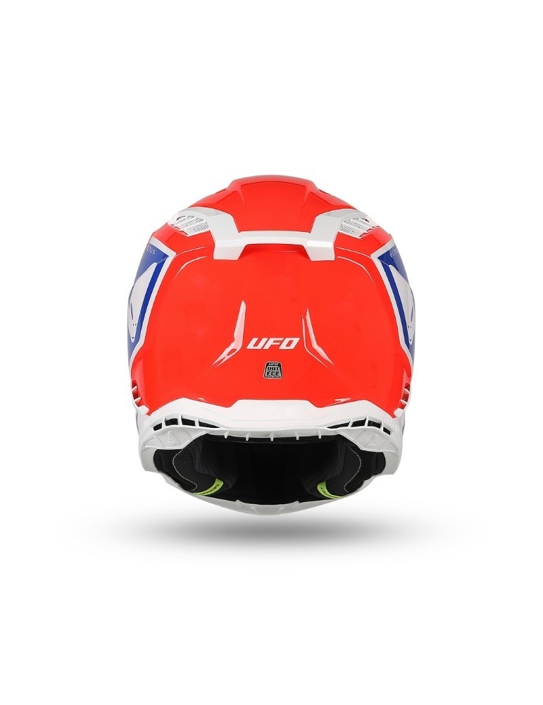Casque motocross - UFO ECHUS Rouge / Bleu