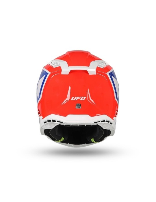 Casque motocross - UFO ECHUS Rouge / Bleu