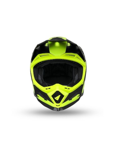 Casque motocross - UFO ECHUS Jaune / Noir 2