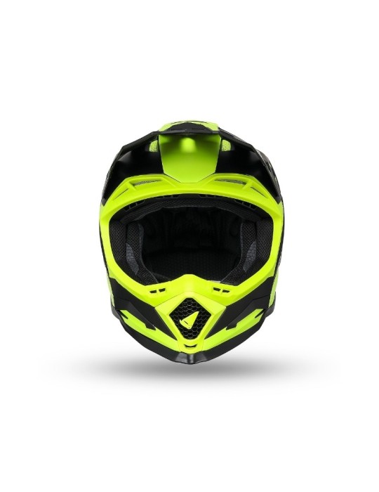 Casque motocross - UFO ECHUS Jaune / Noir