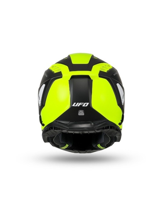 Casque motocross - UFO ECHUS Jaune / Noir