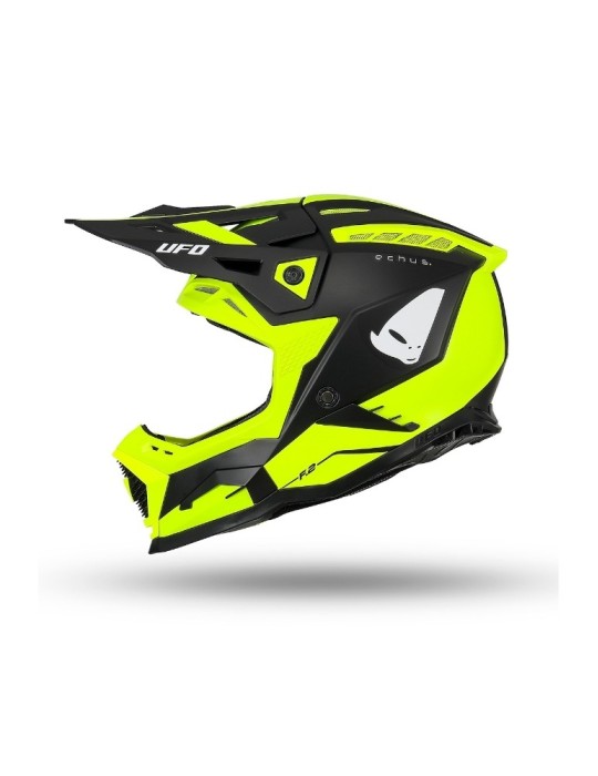 Casque motocross - UFO ECHUS Jaune / Noir