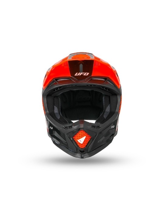 Casque motocross - UFO ECHUS Orange / Noir