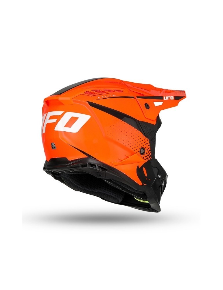 Casque motocross - UFO ECHUS Orange / Noir