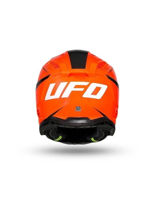 Casque motocross - UFO ECHUS Orange / Noir