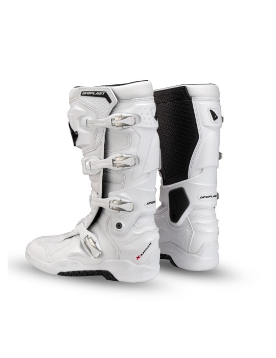 Bottes motocross - UFO Xander Blanche