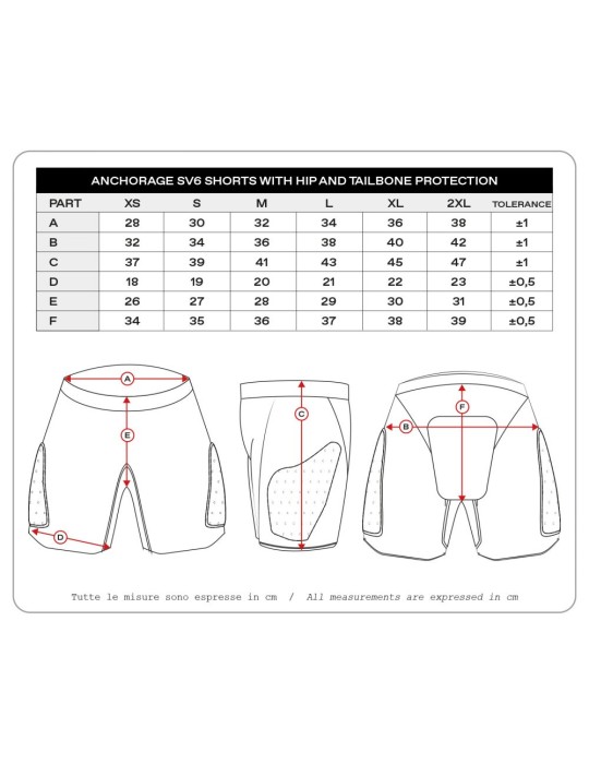 Short de protection Ufo Anchorage SV6