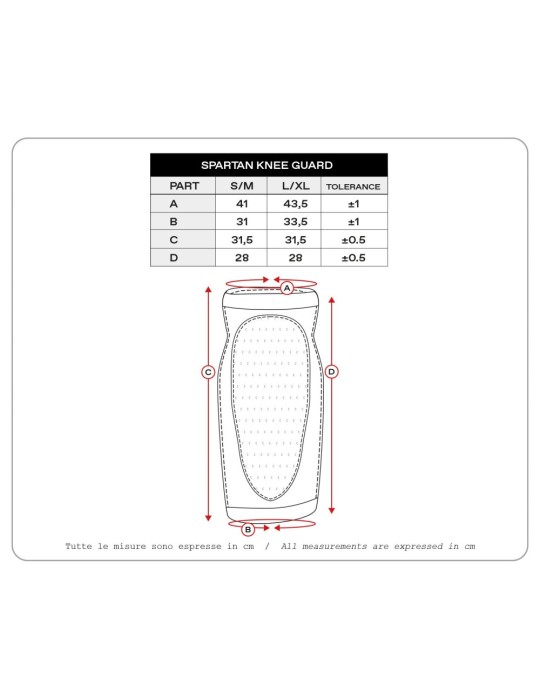 Genouillères Spartan Ufo